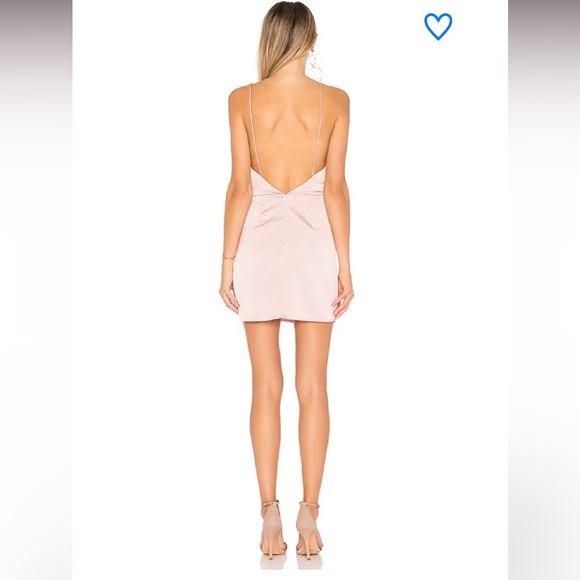 SUPERDOWN Kimora Satin Pleated Dress - Picture 3 of 9